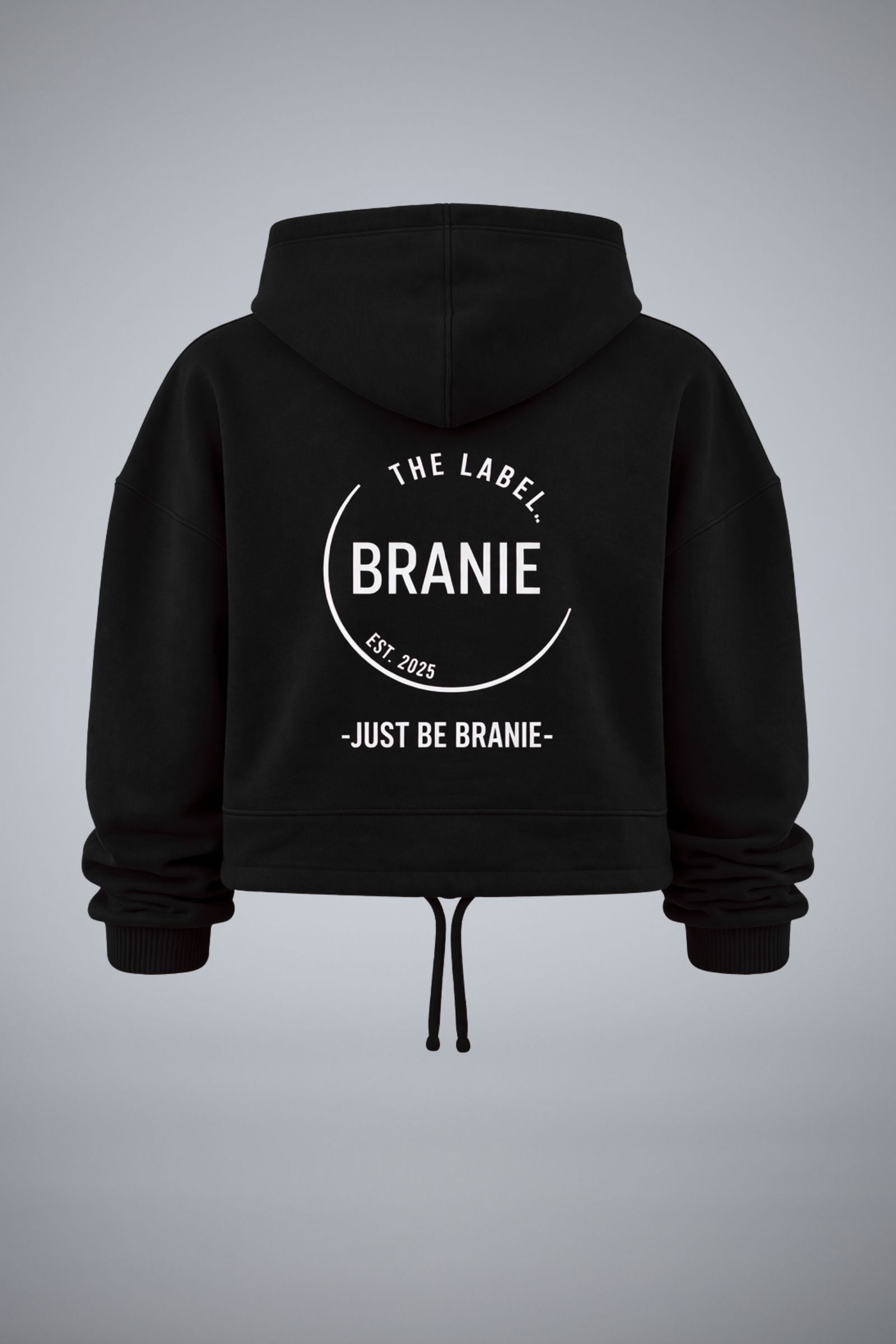 Signature Cropped Hoodie – BRANIE THE LABEL